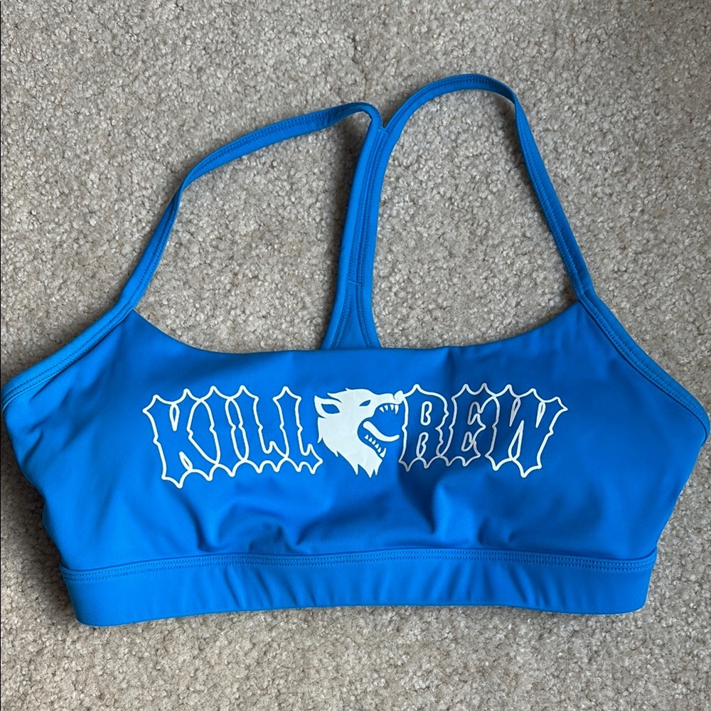 Blue Kill Crew Sports Bra